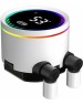 PCCOOLER Система водяного охлаждения DA360 Pro Digital, LCD, 4-pin, ARGB, 120мм, белый, retail [da360pro-whawxl-gl]