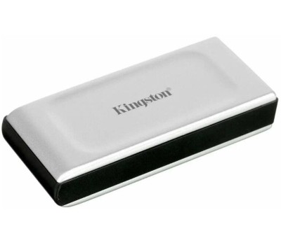 KINGSTON 1ТБ Внешний диск SSD XS2000 SXS2000/1000GA, USB 3.2 Gen 2x2, запись - 2000МБ/с, чтение - 2000МБ/с, серебристый