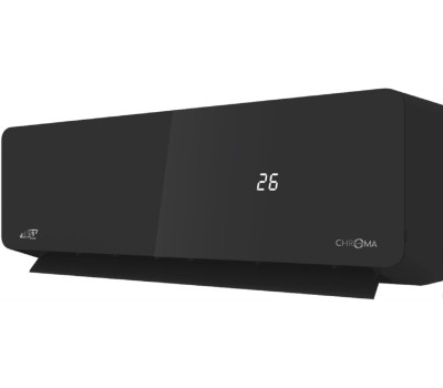 Сплит-система JUST AIRCON Кондиционер JAC-24HPSIA/CAC / JACO-24HPSIA/CAU (черный) серия Chroma inverter (комплект)