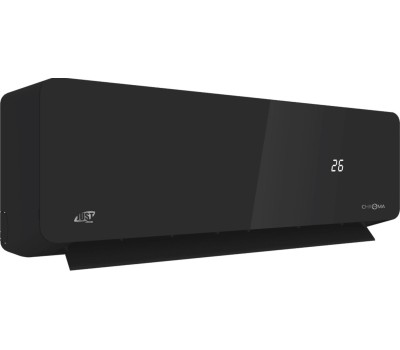 Сплит-система JUST AIRCON Кондиционер JAC-24HPSIA/CAC / JACO-24HPSIA/CAU (черный) серия Chroma inverter (комплект)