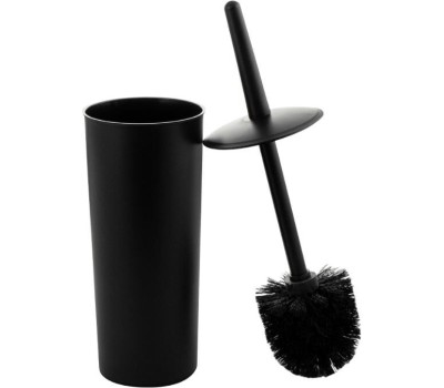 САНАКС - Ёрш для унитаза, напольный, ЧЁРНЫЙ, пластиковый 823