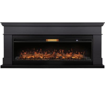 Камин электрический ROYAL THERMO Каминокомплект: Очаг Aurora RTFP/P-AR60LS, портал California 60 G, графит