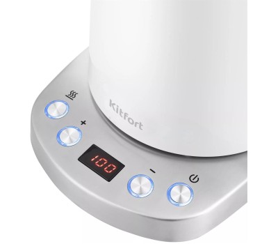 Электрочайник Kitfort KT-660-1 белый KITFORT КТ-660-1