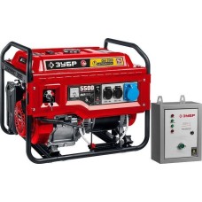 Генератор бензиновый ЗУБР СБА-5500 Генератор бензиновый