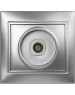 Розетка SMARTBUY (SBE-01s-S1-TV) Венера, 1-местная, серебро