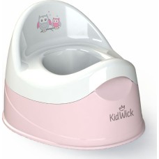 Горшок детский KIDWICK Горшок туалетный МП Дуэт, роз./бел., шт KW100304
