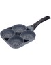 Сковорода AGNESS 932-006 СМАЙЛ с мрамор. а/приг. покрытием d18,5см, h2,5см