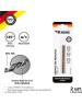 Сверло KRANZ (KR-91-0503) Сверло по металлу 3,2х65х36мм Кобальт (сталь HSS-Co 5% M35 P6M5K5) DIN 338, 2 шт. в блистере