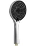 Лейка GFMARK 6097 Лейка душевая массажная, круглая, из высокопрочного АБС пластика, DIAMOND, цвет ХРОМ