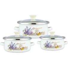 Набор кастрюль ZEIDAN Z-80640 Lavenders