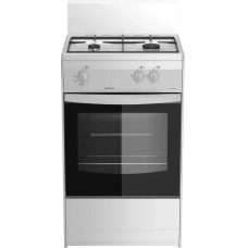 DARINA Плита Газовая 1 AS GM521 001 W белый (без крышки) реш.сталь
