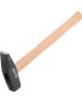 Молоток SPARTA Молоток слесарный, 700 г, квадратный боек, деревянная рукоятка 102135