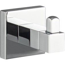 Аксессуары для ванной комнаты GFMARK 84114 Крючок одинарный, на квадратном основании, цвет ХРОМ