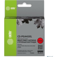 Картридж струйный CACTUS Картридж струйный CS-PG445XL черный (15мл) для Canon Pixma MG2440/2540/2940