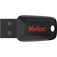 NETAC Флешка USB U197 4ГБ, USB2.0, черный и красный [nt03u197n-004g-20bk]