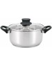Кастрюля APPETITE Кастрюля нерж Полли / Polly 4,6л ТМ