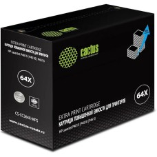 Картридж CACTUS Картридж CS-CC364X-MPS, CC364XX, черный / CS-CC364X-MPS