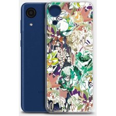 BORASCO Чехол (клип-кейс) ArtWorks, для Samsung Galaxy A03 Core, прозрачный/рисунок [51374]