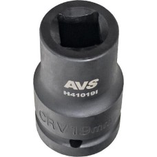 Головка торцевая AVS TOOLS Головка торцевая для механического гайковерта 4-гранная 1''DR (19 мм) под футорку AVS H41019I