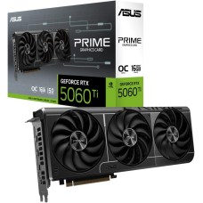 Видеокарта ASUS Видеокарта RTX5060Ti PRIME OC 16GB GDDR7 128bit 3xDP HDMI 3FAN RTL [PRIME-RTX5060TI-O16G]