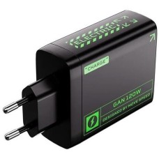 СЗУ MOVESPEED Сетевое зарядное устройство AC120, USB-A, 3xUSB-C, USB-C, 100Вт, 5A, черный