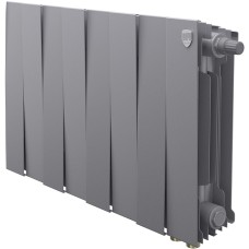 Радиатор ROYAL THERMO Радиатор биметаллический PianoForte 300 Серебристый VR80 - 8 секц