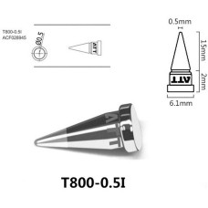 Жало ATTEN Аксессуары для пайки Паяльное жало , T800-0.5I