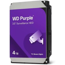 WESTERN DIGITAL Жесткий диск 4TB WD44PURZ Purple Pro Surveillance, Cache 128MB