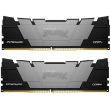 KINGSTON Модуль памяти 16GB DDR4 4800 DIMM FURY Renegade Black XMP KF448C19RB2K2/16 kit 2*8GB Non-ECC, CL19 ,1.5V, 1RX8,288pin