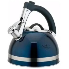 Чайник МЕРАЛИ Чайник нержавеющий со свистком ЧН-30-08-С 3,0 литра