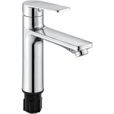 FABIA - Смеситель для раковины, шаровый, литой корпус, цвет ХРОМ. 9640