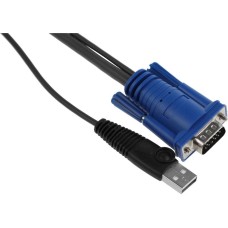 ATEN Кабель 2L-5201U stranded черный