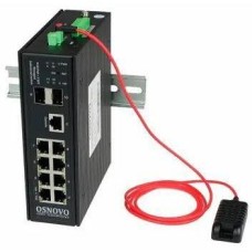 Коммутатор OSNOVO Коммутатор SW-80802/I(Port 90W, 300W) 8x1Гбит/с 2SFP 8PoE 200W неуправляемый