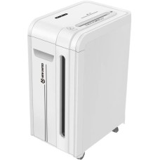 NEW UNITED Шредер United Etalon ET-25C Force белый (секр.P-4) фрагменты 22лист. 34лтр. скрепки скобы пл.карты CD