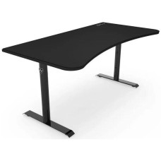 AROZZI Стол игровой Arena столешница МДФ черный каркас черный 160х82х81см (ARENA-PURE-BLACK)