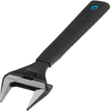 GROSS Ключ разводной, 200 мм, CrV, тонкие губки, защитные насадки 15568