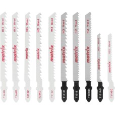 MATRIX Набор полотен для электролобзика по дереву, 10 шт, T-SET1007 78249