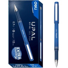 DELI Набор ручек гелев. Upal (EG11-BL-P) синий d=0.7мм кор.карт. (12шт)