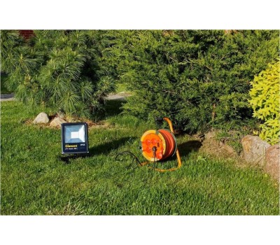 Удлинитель силовой GLANZEN EB-30-010, на катушке, с/з, 1 роз -30 м