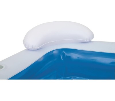 BESTWAY 54153 Бассейн надувной Bestway 213*206*69 см, 575 л, с сиденьями и подголовниками