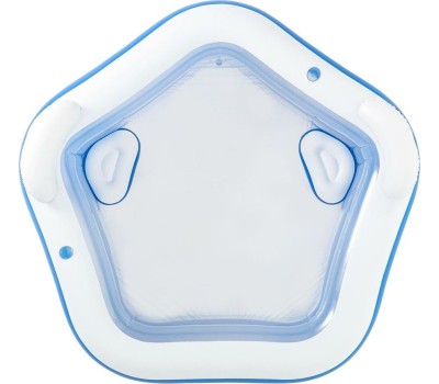 BESTWAY 54153 Бассейн надувной Bestway 213*206*69 см, 575 л, с сиденьями и подголовниками