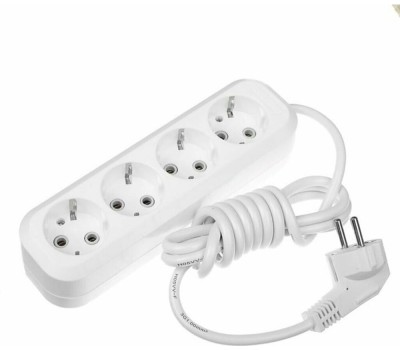 Удлинитель с заземлением SMARTBUY (SBE-16-4-02-Z) 4 гнз х 2,0 м (16А/3.5кВт, ПВС 3х1.0)