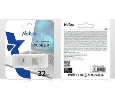 флешка NETAC 32GB NT03U116N-032G-20WH