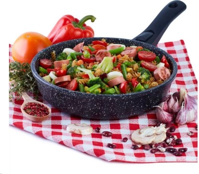 Сковорода ТРАДИЦИЯ ТМ2265 а/пр литая 26см съемн/руч Мрамор