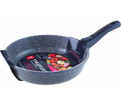 Сковорода ТРАДИЦИЯ ТМ2265 а/пр литая 26см съемн/руч Мрамор