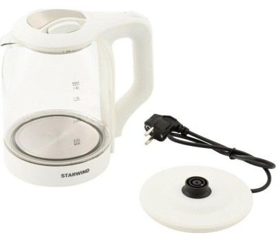 STARWIND SKG1056, 2000Вт, белый и прозрачный