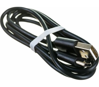Кабель PERFEO (U4703) USB A вилка - Type-C вилка, 2.4A, черный, 1 м, Type-C ONE