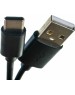 Кабель PERFEO (U4703) USB A вилка - Type-C вилка, 2.4A, черный, 1 м, Type-C ONE