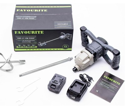 Аккумуляторный миксер FAVOURITE OBS 21 EM PROF