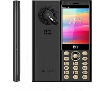 Телефон мобильный BQ 3598 Barrel XXL Black/Gold